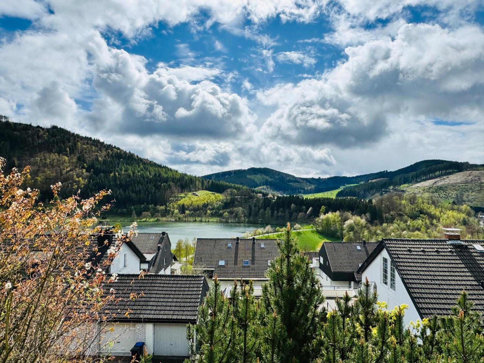 Brandneues Apartment, Top-Lage, See & Berge, Sauna Winterberg Dış mekan fotoğraf